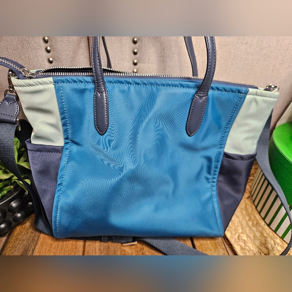 Kate Spade Crossbody Tote Dark Peacock - Picture 3 of 12